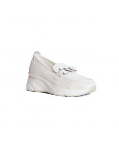 GOLD&GOLD Slip on con accessorio Donna Bianco A25GB940BI