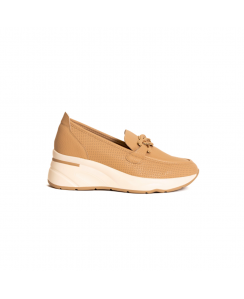 GOLD&GOLD Slip on con accessorio Donna Cammello A25GB940CAM
