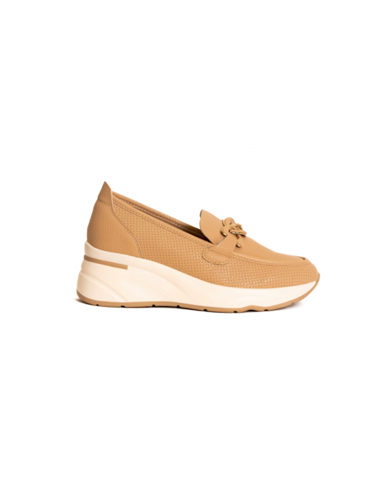GOLD&GOLD Slip on con accessorio Donna Cammello A25GB940CAM