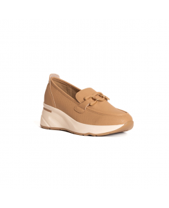 GOLD&GOLD Slip on con accessorio Donna Cammello A25GB940CAM