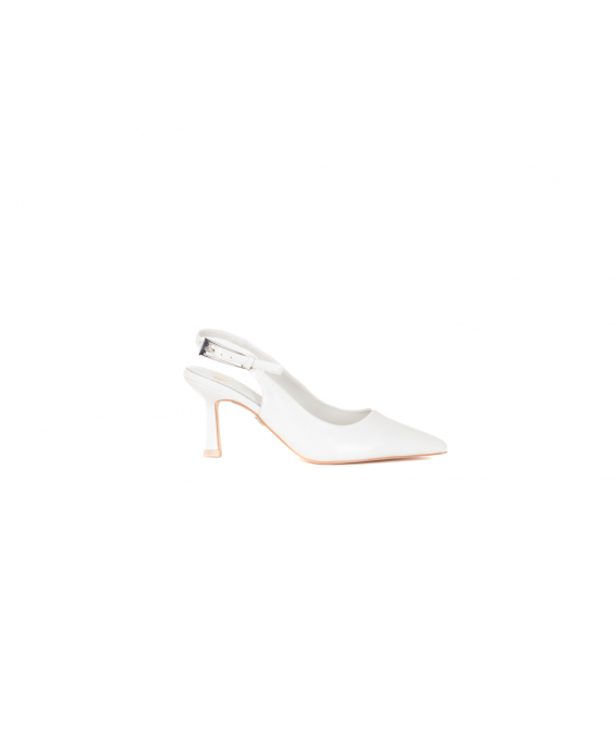 GOLD&GOLD Décolleté Slingback Donna Bianco A26GD367OFFW GOLD&GOLD Décolleté Slingback Donna Bianco A26GD367OFFW