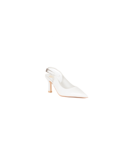 GOLD&GOLD Décolleté Slingback Donna Bianco A26GD367OFFW