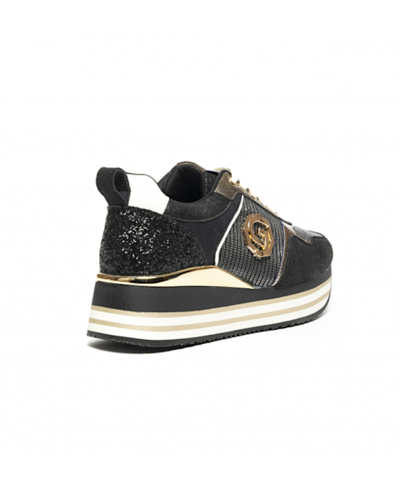 GOLD&GOLD Woman Black Sneakers B23GB731NECAF