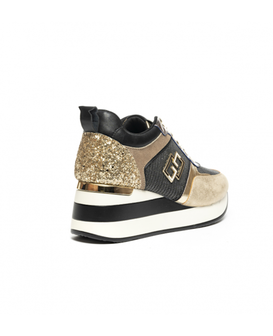GOLD&GOLD Woman Gold Sneakers B23GB733ORO