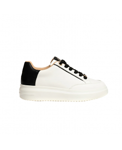 GOLD&GOLD Sneakers Donna Bianco Nero GB865