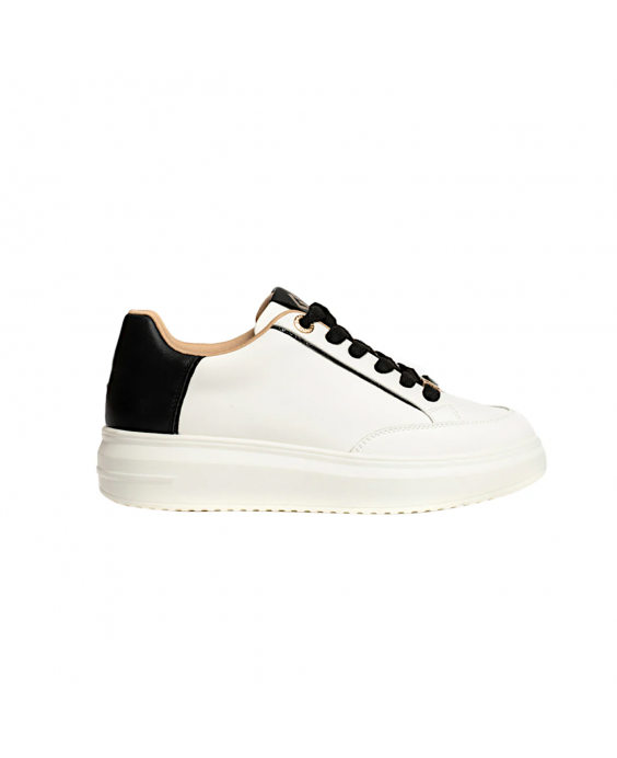 GOLD&GOLD Sneakers Donna Bianco Nero GB865