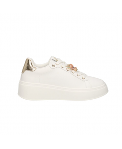 GOLD&GOLD Sneakers Donna Bianco Fucsia GB916