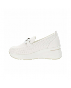 GOLD&GOLD Mocassino Platform Donna Bianco GB940