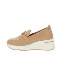 GOLD&GOLD Mocassino Donna Cammello GB940 