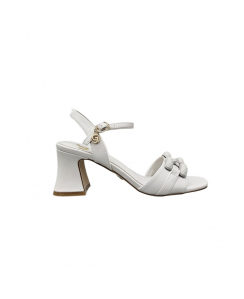 GOLD&GOLD Sandalo con fibbia Donna Bianco GD39BI