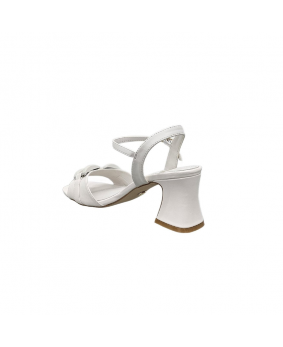 GOLD&GOLD Sandalo con fibbia Donna Bianco GD39BI