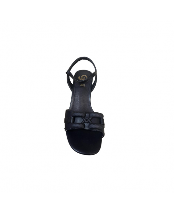 GOLD&GOLD Sandalo con fibbia Donna Nero GD39NE