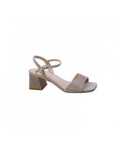 GOLD&GOLD Sandalo con tacco Donna Oro A24GD41ORO
