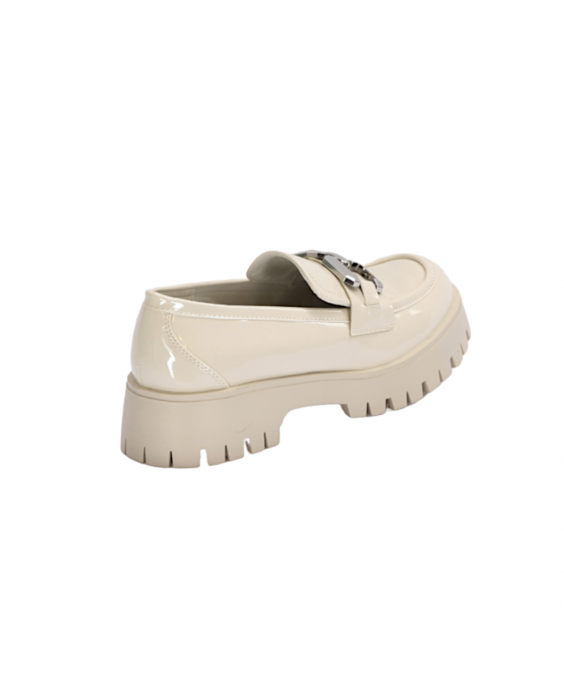 GOLD&GOLD Woman Off white Moccasin B23GR417OFFW