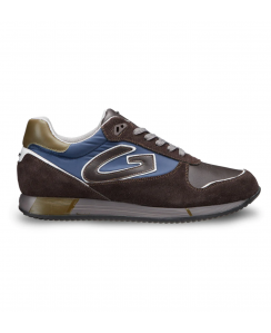 GUARDIANI Man Brown Fresno Sneakers AGM003523