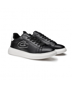 GUARDIANI Man Black White King Sneakers AGM003718