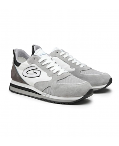 GUARDIANI Man Grey White Wen Sneakers AGM009207