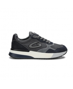 GUARDIANI Man Navy blue Grey Winner Sneakers AGM013102
