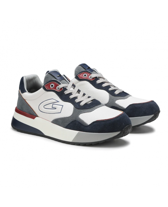 GUARDIANI Sneakers Winner Uomo Blu Grigio Bianco AMG013110