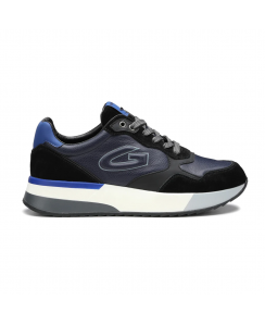 GUARDIANI Man Black Blue Winner Sneakers AGM013112
