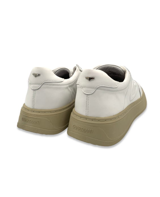 GUARDIANI Man White Kemp Sneakers AGM021700