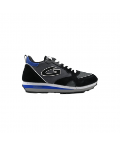 GUARDIANI Sneakers Wen Uomo Nero Grigio AGM040002