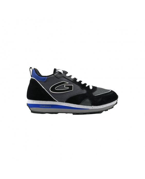GUARDIANI Sneakers Wen Uomo Nero Grigio AGM040002