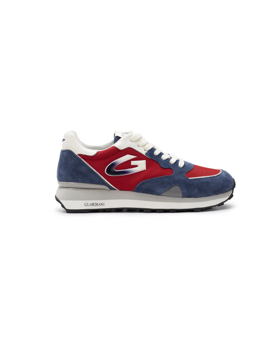 GUARDIANI Sneakers Wen Uomo Blu Rosso AGM316104