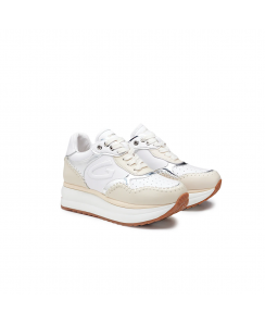 GUARDIANI Sneakers Louise 4411 Donna Bianco Beige AGW441101