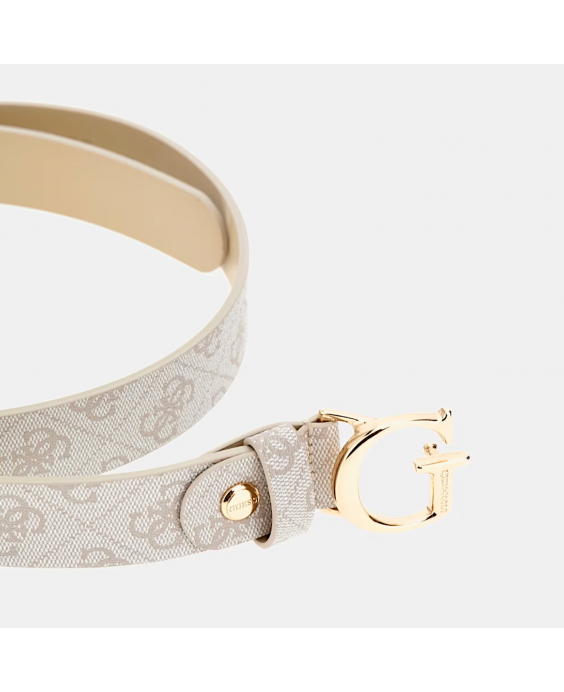 GUESS Cintura Vikky 4G Logo Donna Beige BW7862P3430 - BNN