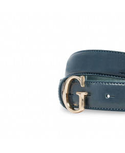 GUESS Cintura Vera Pelle Donna Blu BW9118P4230 - BLU