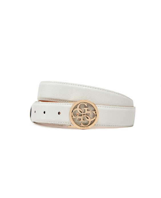 GUESS Cintura Betula 4G Logo Donna Bianco BW9225P5230 - WHI