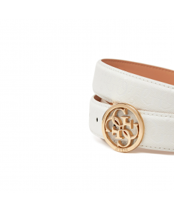 GUESS Cintura Betula 4G Logo Donna Bianco BW9225P5230 - WHI