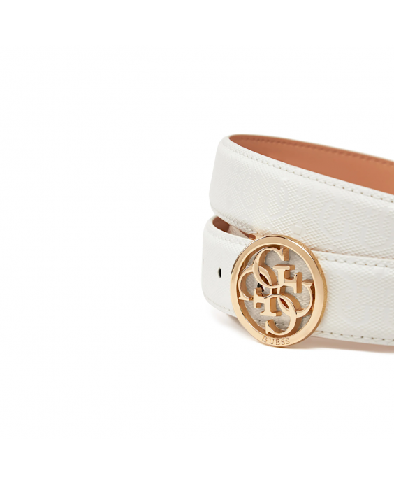 GUESS Cintura Betula 4G Logo Donna Bianco BW9225P5230 - WHI