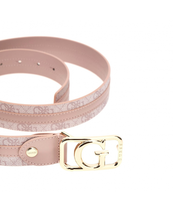 GUESS Cintura Zamira 4G Logo Donna Rosa BW9229P5235 - OCL