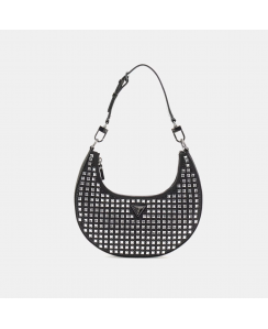 GUESS Borsa a spalla Lua Donna Nero IM920501