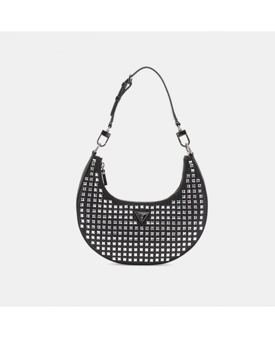 GUESS Borsa a spalla Lua Donna Nero IM920501