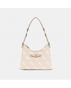 GUESS Borsa a Spalla Izzy 4G Logo Donna Rosa OQ865401