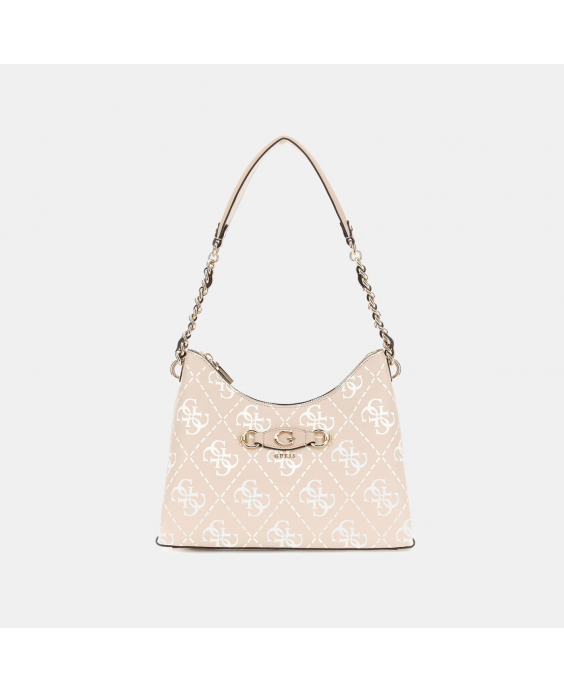GUESS Borsa a Spalla Izzy 4G Logo Donna Rosa OQ865401