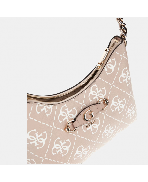 GUESS Borsa a Spalla Izzy 4G Logo Donna Rosa OQ865401