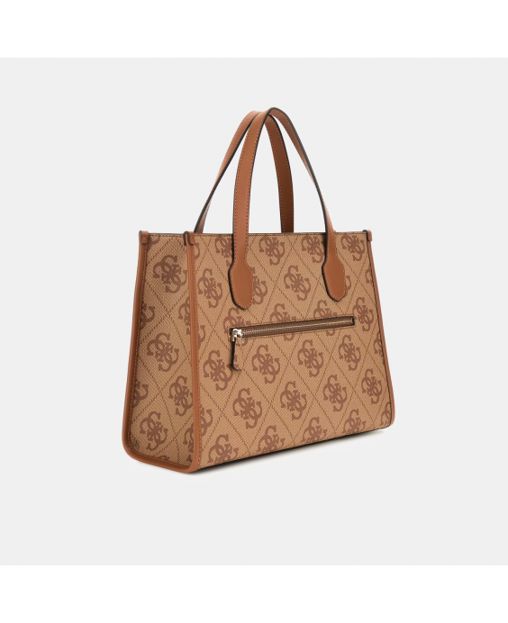 GUESS Borsa a mano Izzy Donna 4G Latte Logo OS865422