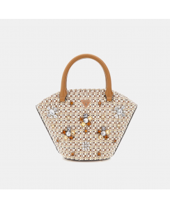 GUESS Borsa a mano Beauvoir Donna Cognac WE952875