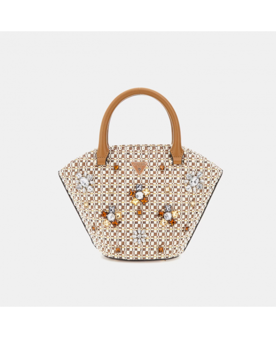 GUESS Borsa a mano Beauvoir Donna Cognac WE952875