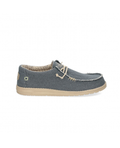 HEY DUDE Mocassino Wally Braided Uomo Blu 40003-4NM