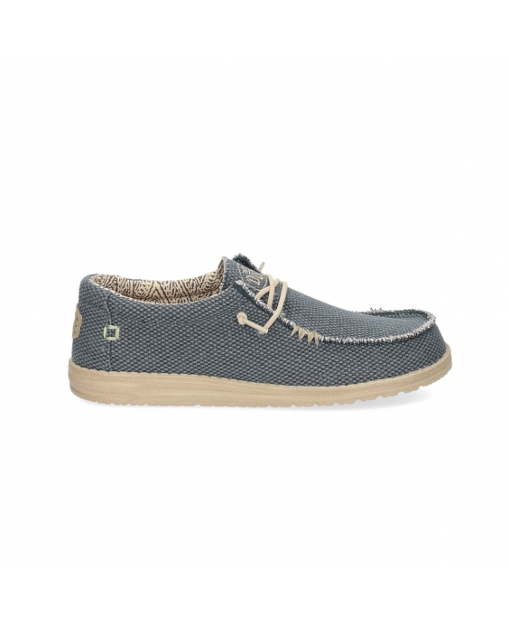 HEY DUDE Mocassino Wally Braided Uomo Blu 40003-4NM