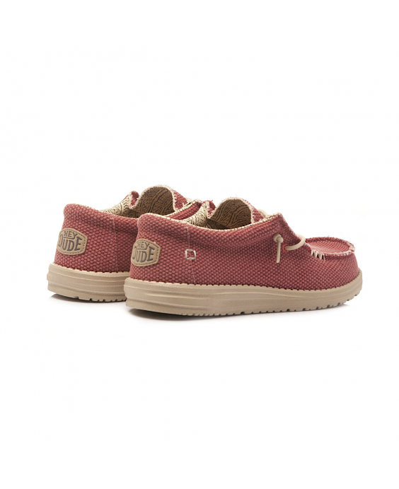 HEY DUDE Mocassino Wally Braided Uomo Rosso 40003-6VP