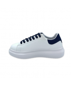 ICON Sneakers Platform Uomo Bianco Blu IC04748SU