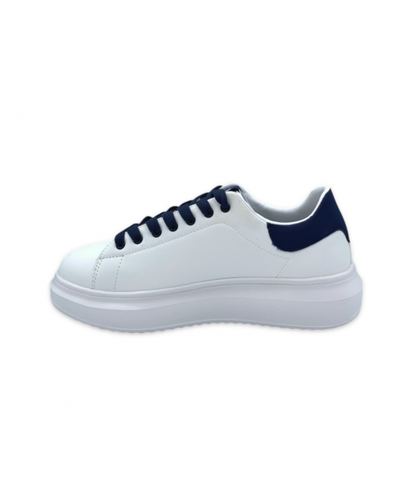 ICON Sneakers Platform Uomo Bianco Blu IC04748SU