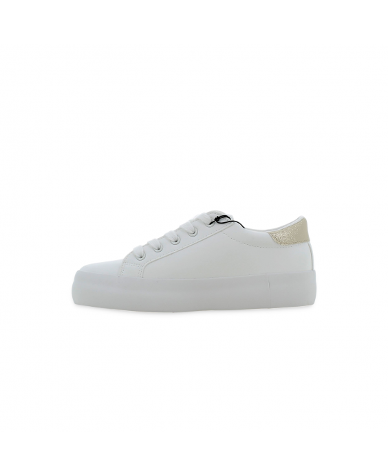 ICON Sneakers con maxi logo Donna Bianco Oro IC05233SD_BIANCO-ORO