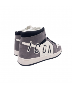 ICON Man Dark grey High-top sneakers IC60104SU